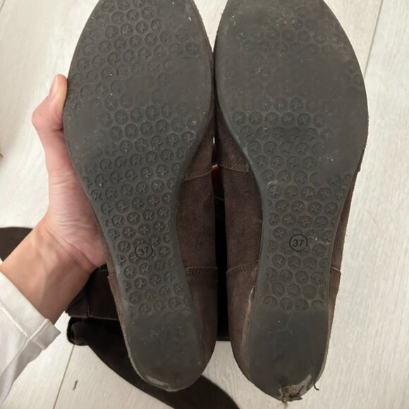 Brown Suede Boots - Picture 4 of 5